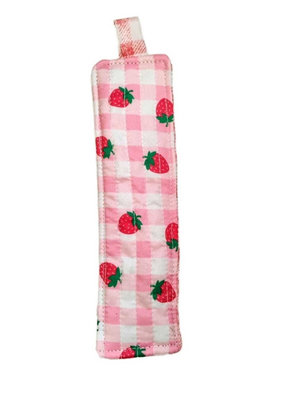 Handmade Fabric Chapstick Holder Keychain & Bookmark - Picture 5 of 6